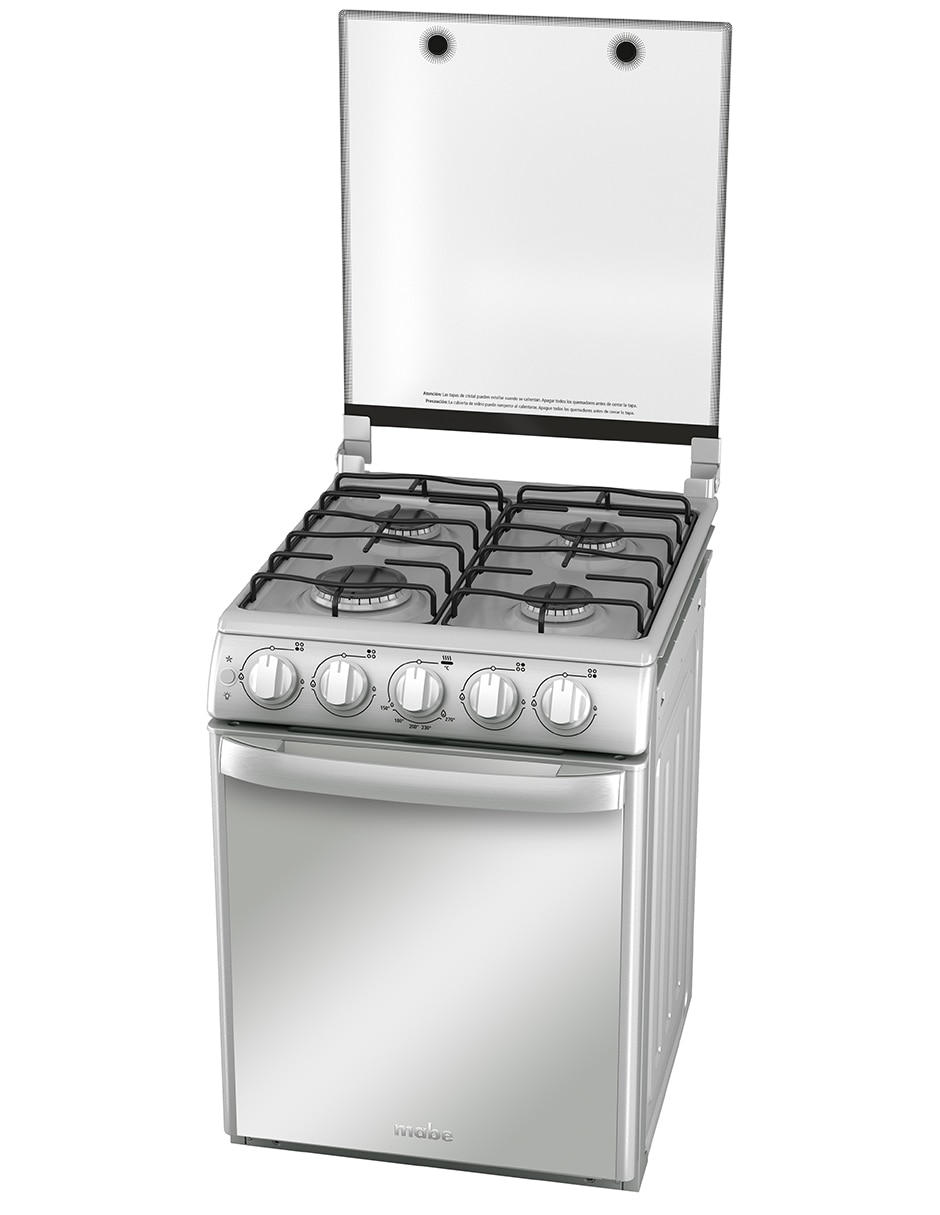 Estufa empotrable a Gas LP 51 cm EMC5046CAIS0 de 4 quemadores 8