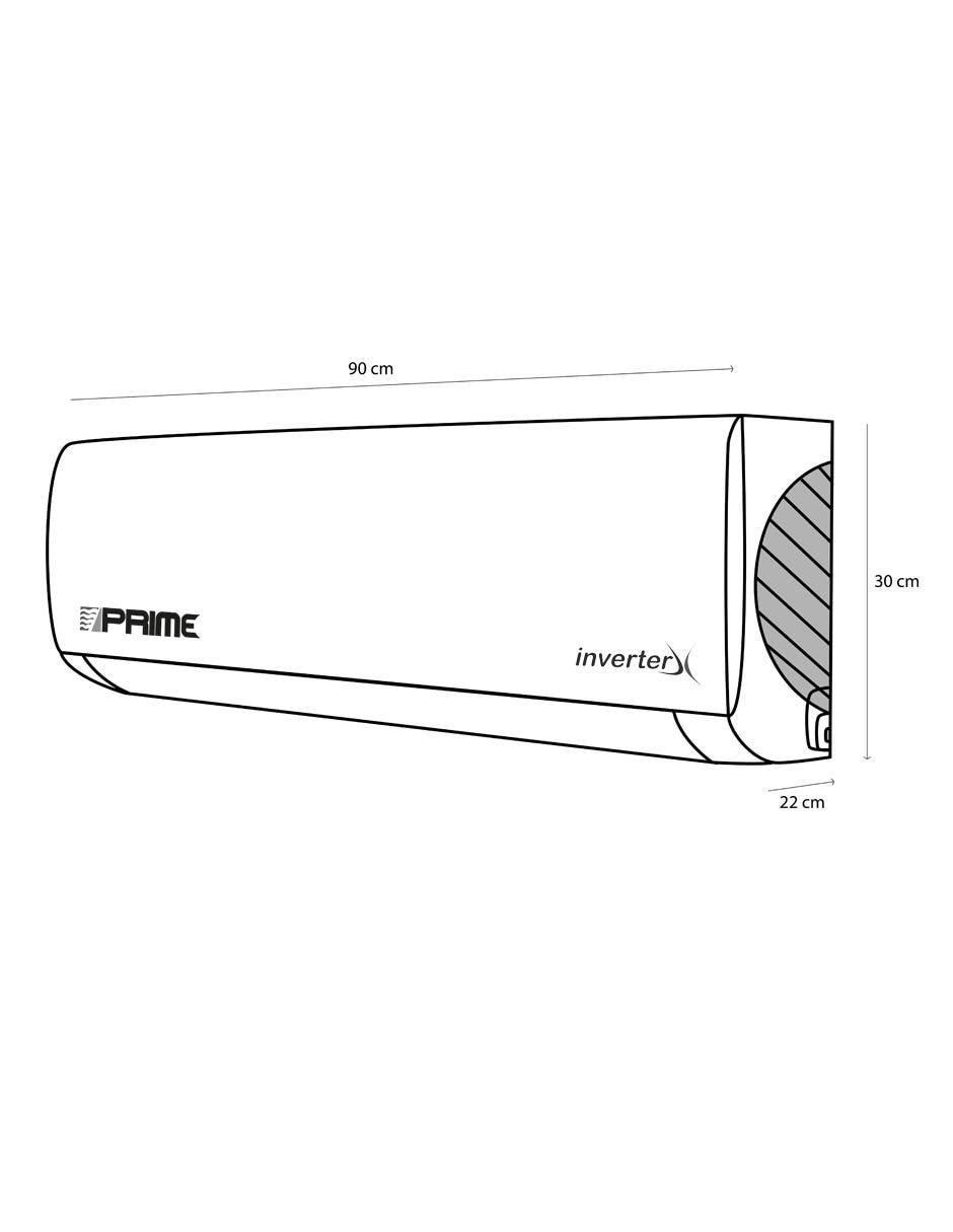 Aire acondicionado mini split frío 18,000 BTU EMPRC182-B 220 V 4