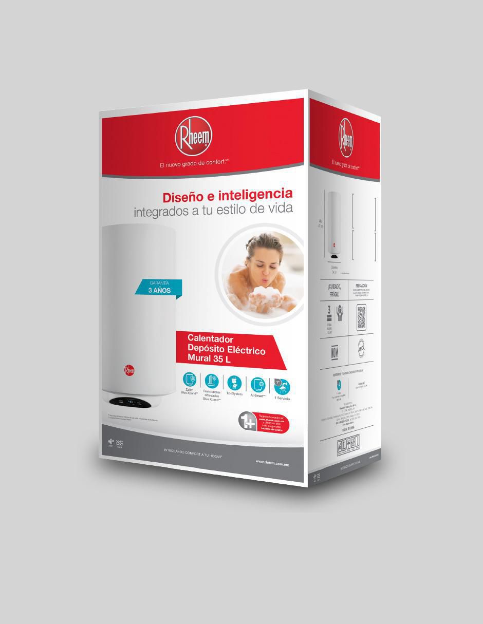 Calentador de depósito Rheem RME-CHN35L Eléctrico 7
