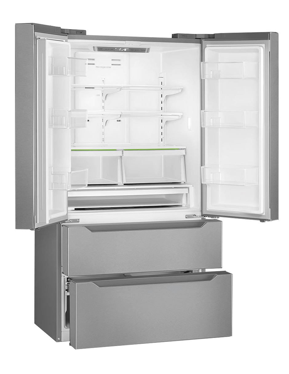 Refrigerador french door 22 pies cúbicos inverter no frost y fábrica de hielo FQ55UFX 5