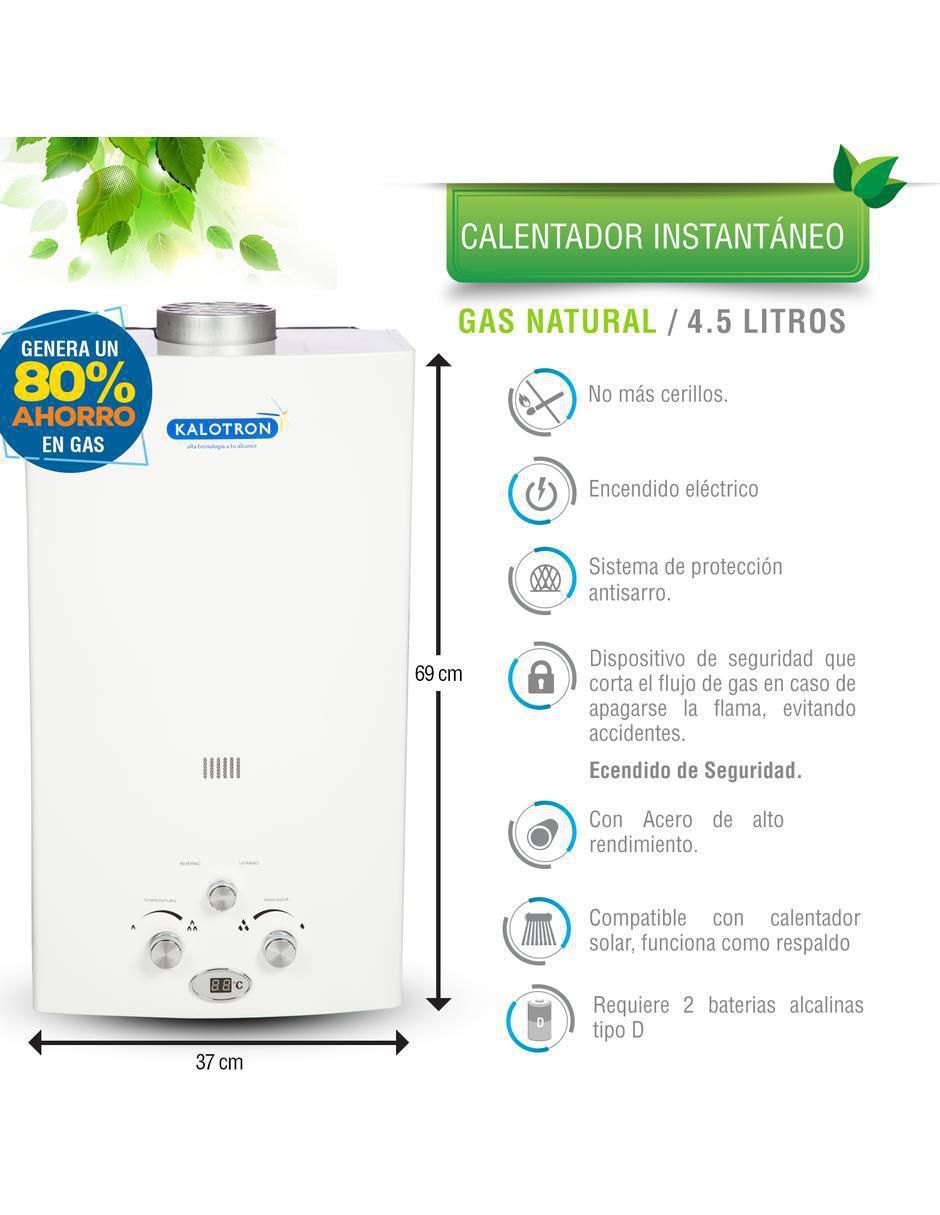 Calentador instantáneo KA-INS-045GN-01 4 L gas natural 3
