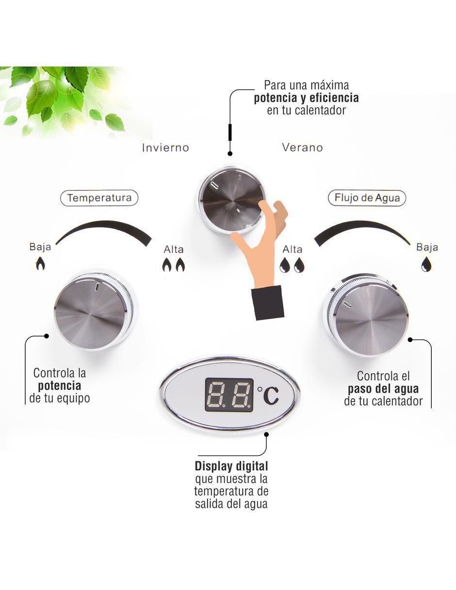 Calentador instantáneo KA-INS-045GN-01 4 L gas natural 4
