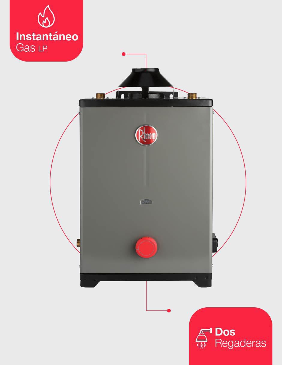 Calentador de paso HRT-CHL13P 13 L gas lp 2