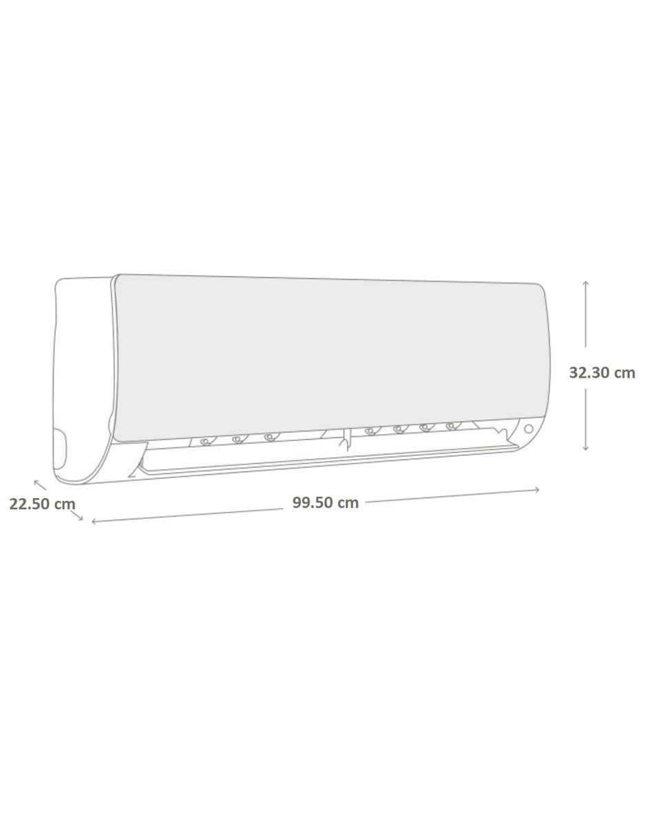 Aire acondicionado mini split inverter Frío y calor 18000 BTU HS18HFW13MI 220 V 5