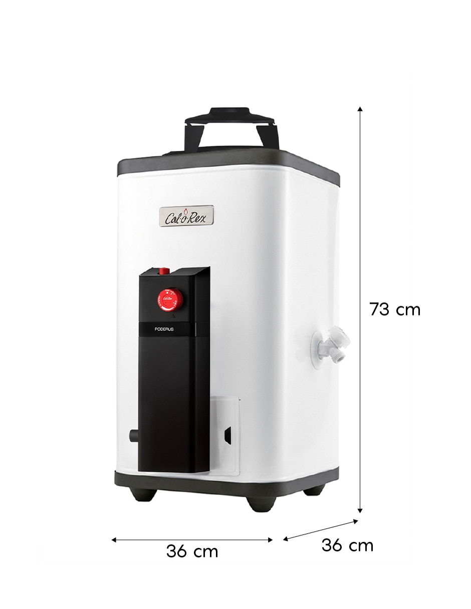 Calentador de paso PODERUS 09 LP 9 L gas lp 5