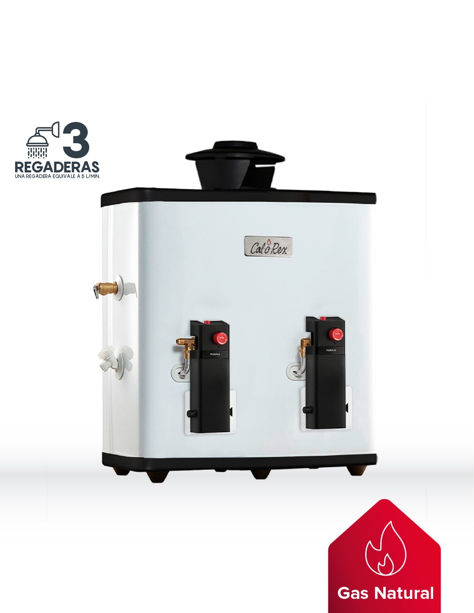 Calentador de paso PODERUS 15 NAT 15 L gas natural 2