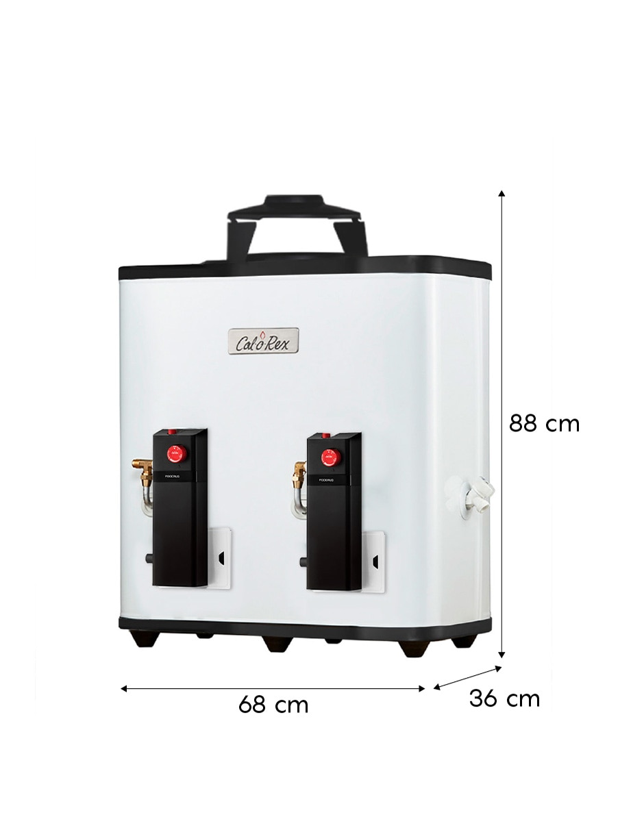 Calentador de paso PODERUS 15 NAT 15 L gas natural 6