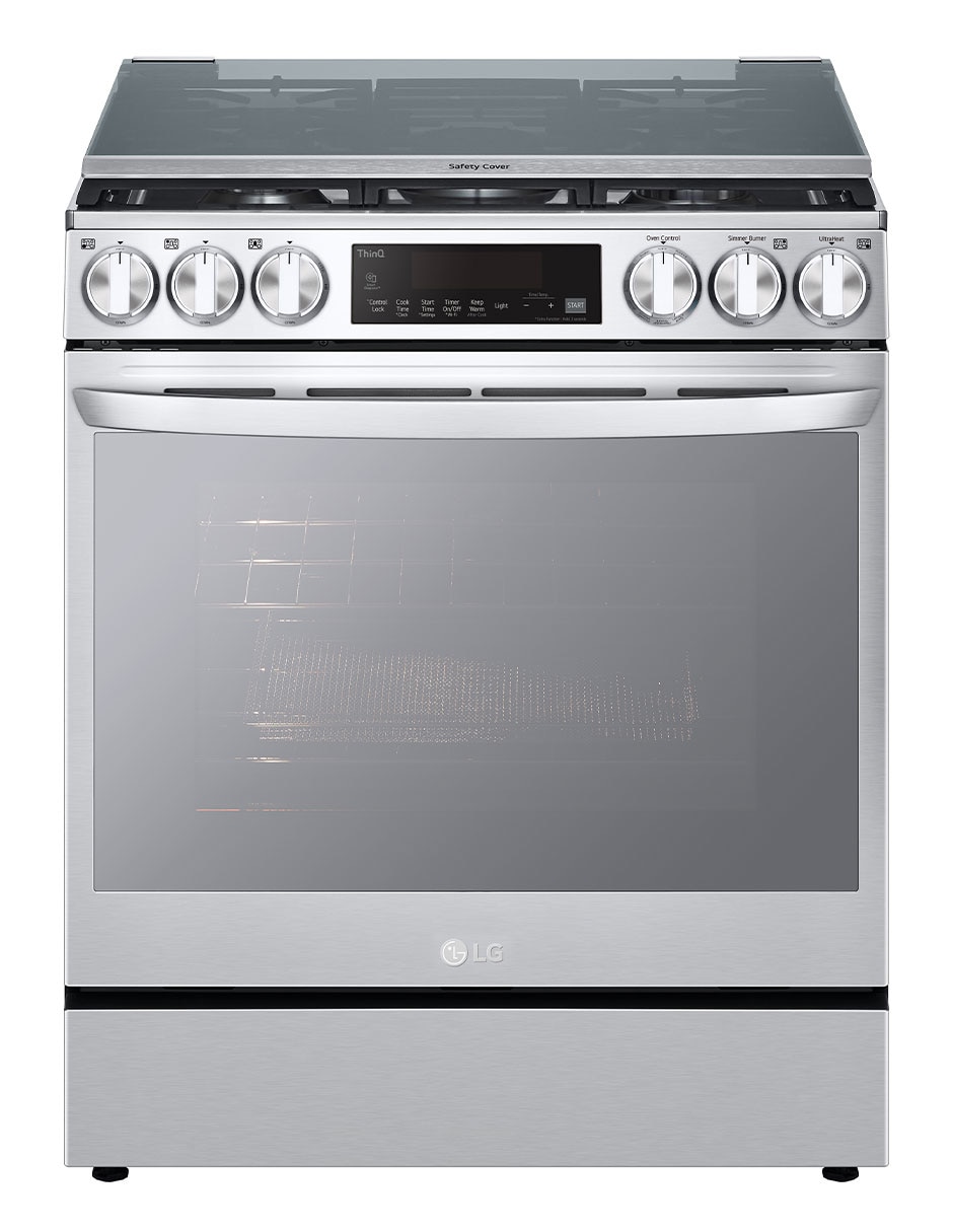 Estufa de piso a gas LP Lupin 2 75.8 cm LRGL5847S de 6 quemadores 2