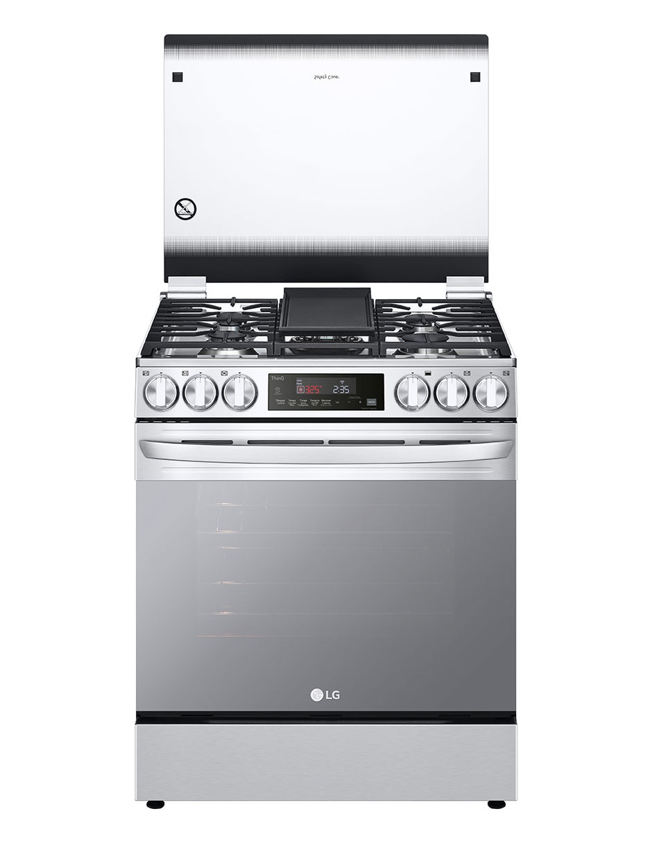 Estufa de piso a LG lupin 2 2 75.8cm LRGL5845S de quemadores 2