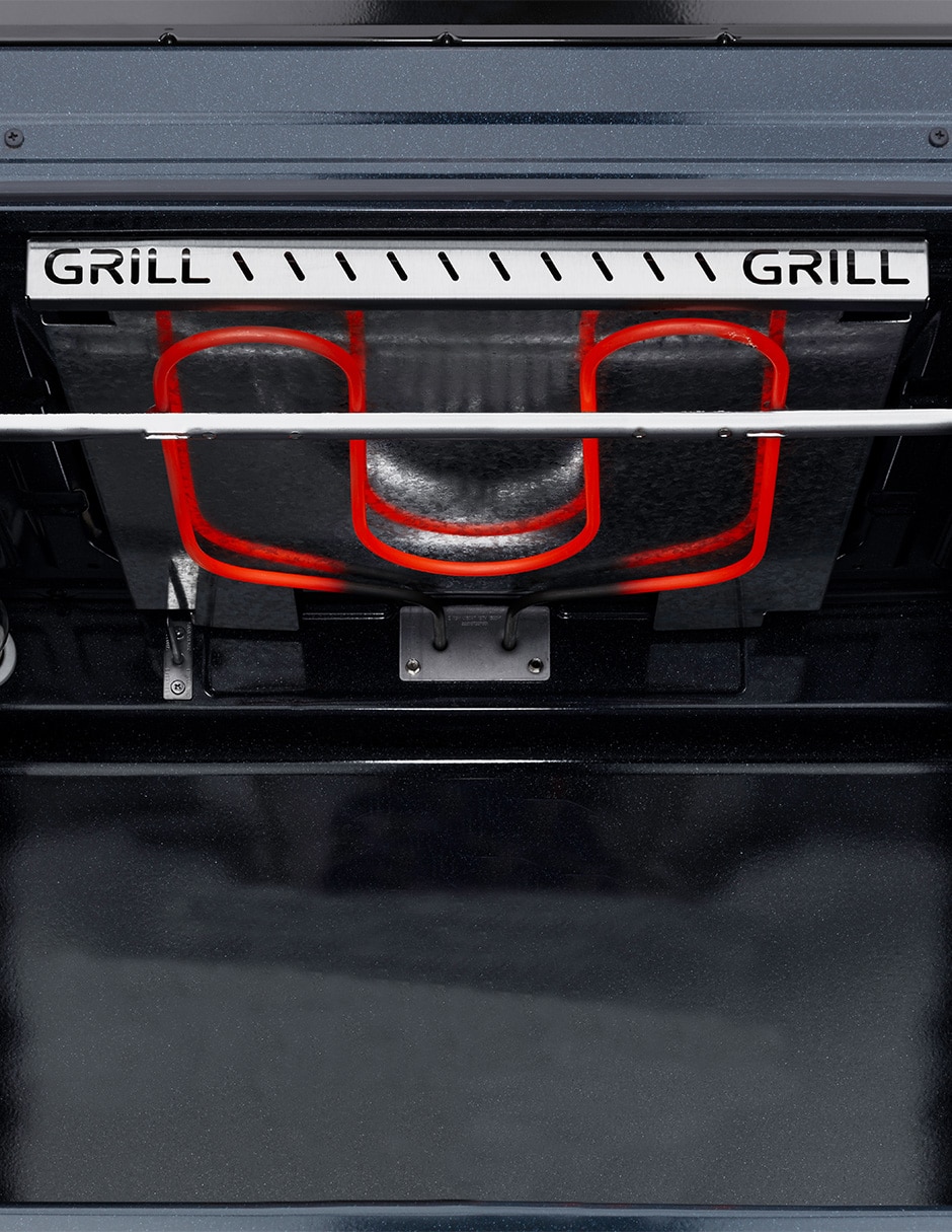 Estufa de piso a Gas LP Ultimate 72 cm EMH7614DATSS0 de 6 quemadores 4