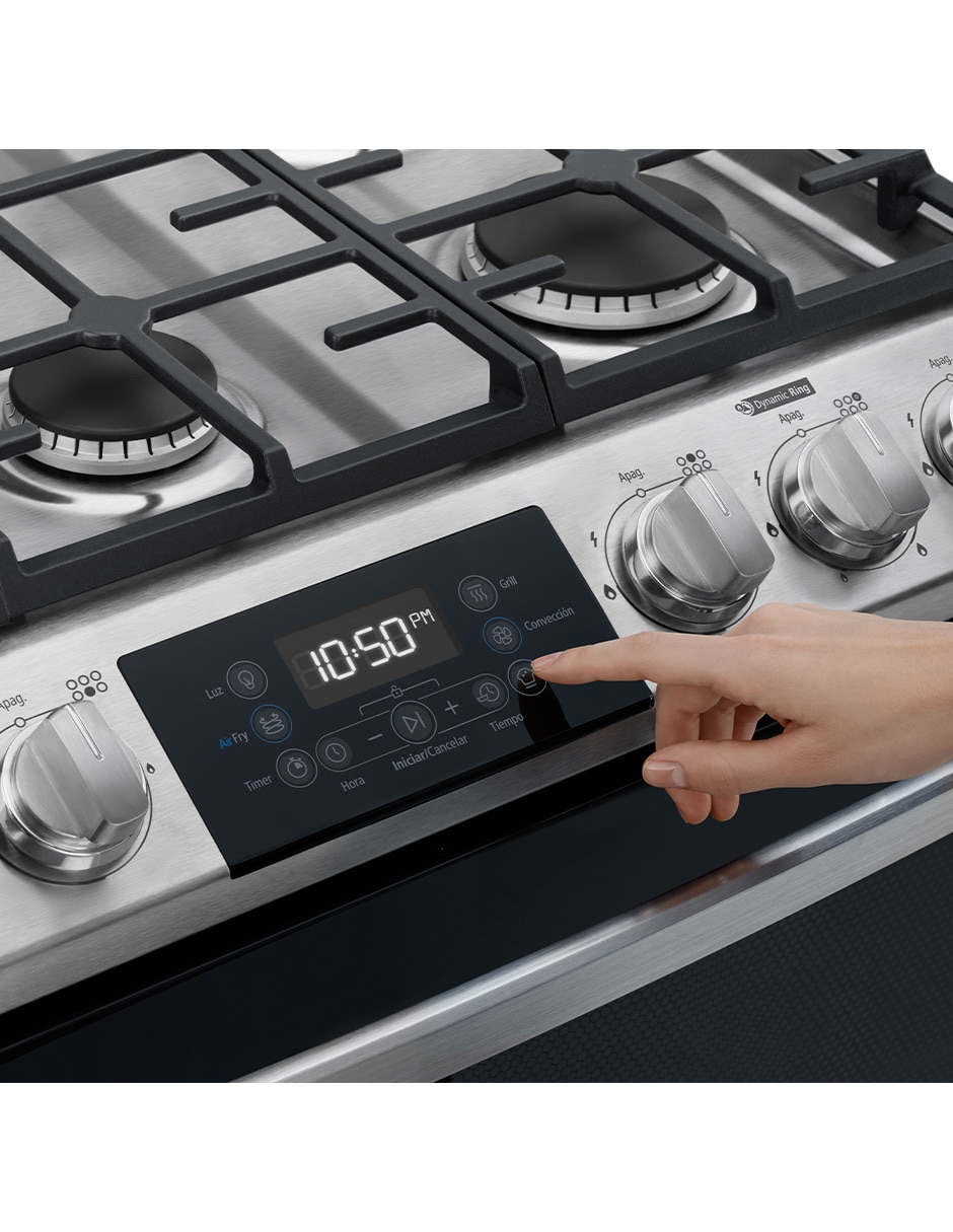 Estufa de piso a Gas LP Ultimate 72 cm EMH7614DATMSS0 de 6 quemadores 7