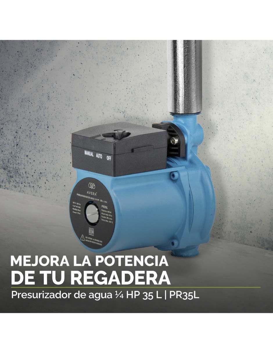 Bomba de agua alto caudal 1/4 hp