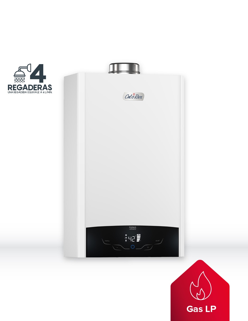 Calentador instantáneo PLENUS 24 LP 24 L gas lp 2