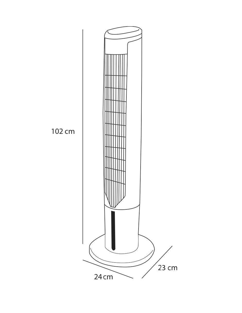 Enfriador evaporativo frío 4 L DALT-0410BD 110 V 5