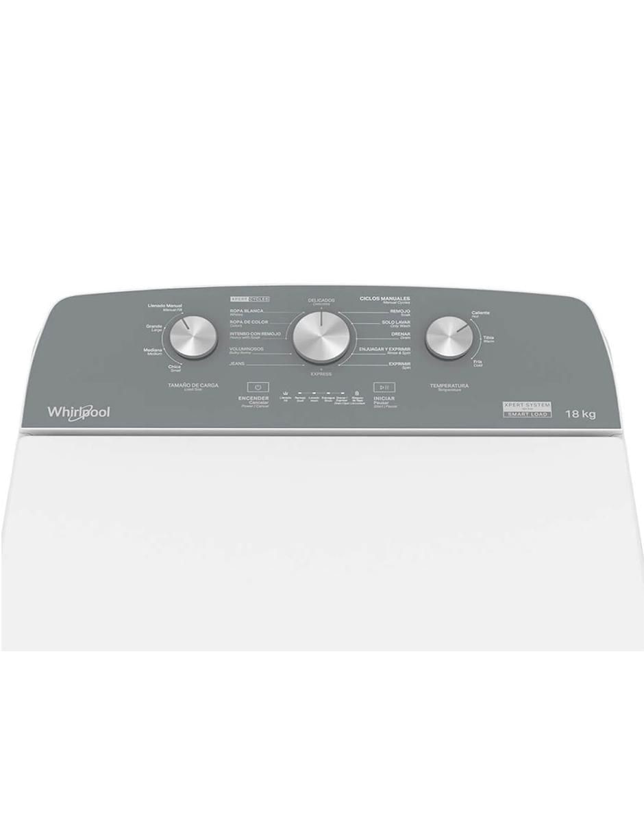 Lavadora 18 kg semiautomática carga superior 8mwtw1813mjm 5