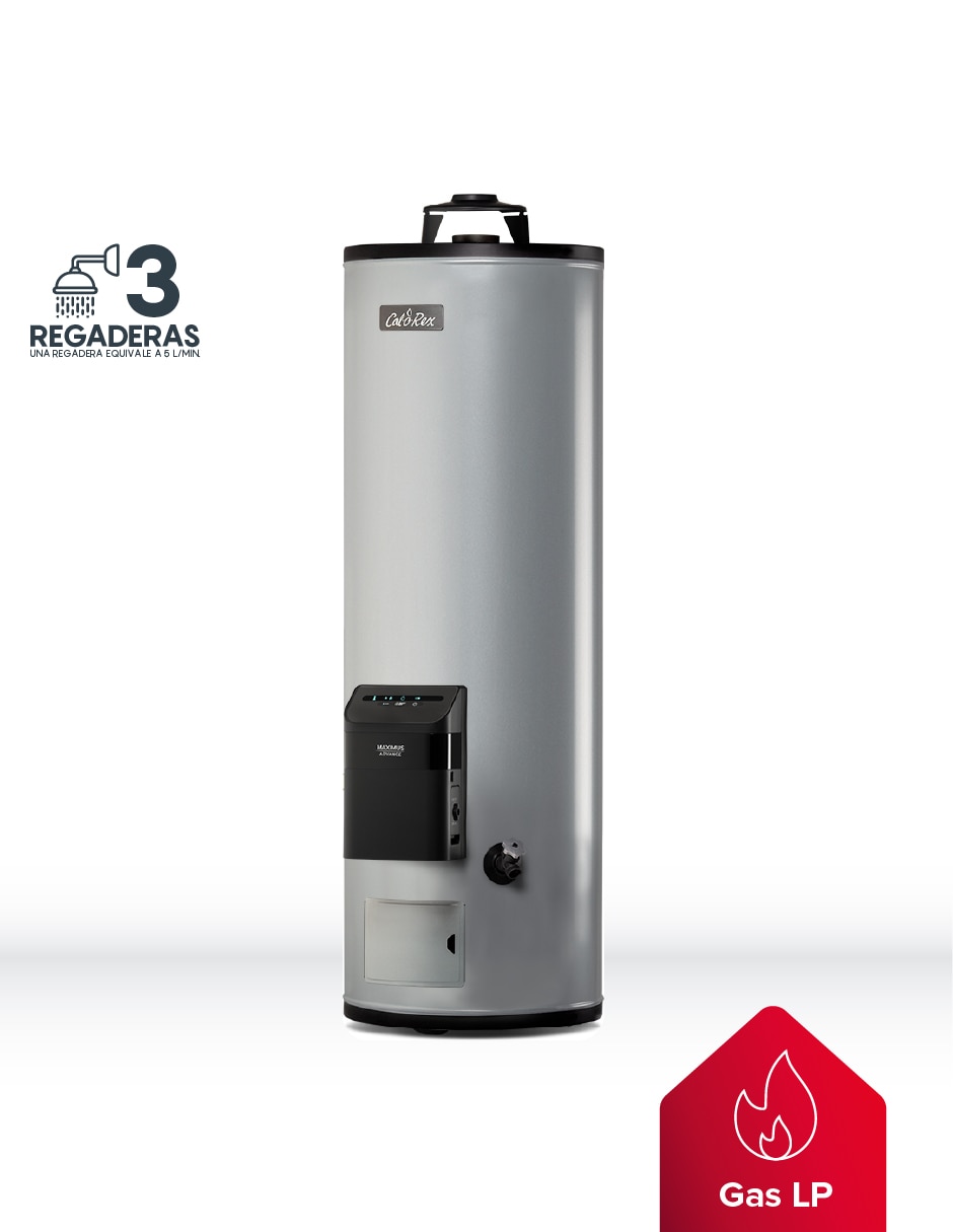 Calentador de depósito MAXIMUS ADV 103 L gas lp 3