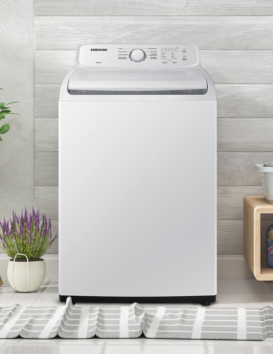 Lavadora 22 kg automática carga superior wa22b3550gw/ax 5