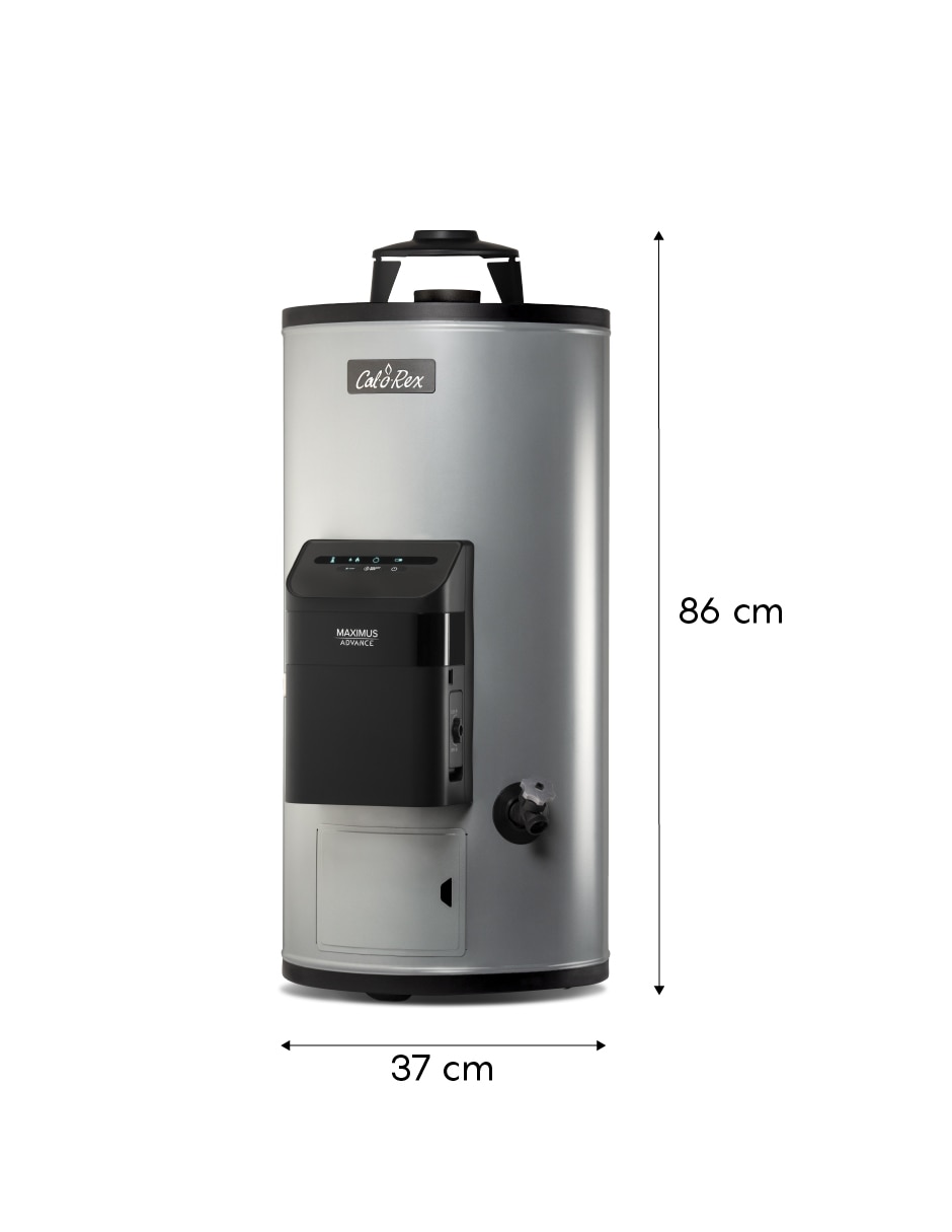 Calentador de depósito MAXIMUS ADVANCE G10 38 L gas lp 6