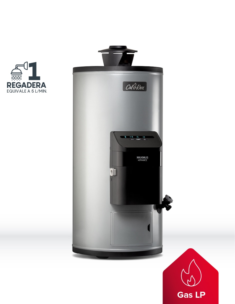 Calentador de depósito MAXIMUS ADVANCE G10 38 L gas lp 3