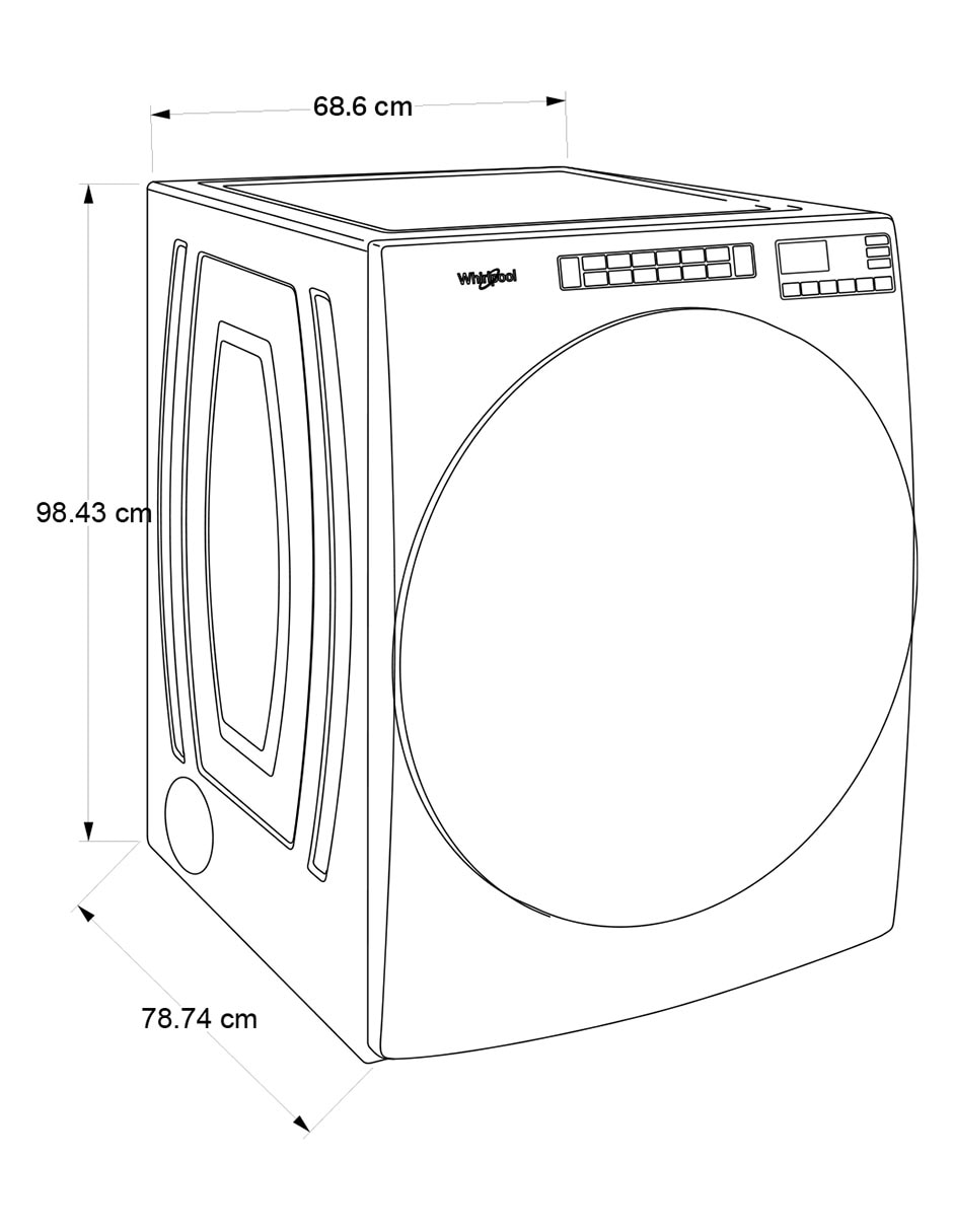 Centro de lavado gas natural 21 kg CWD_7MWFW5605MC 17