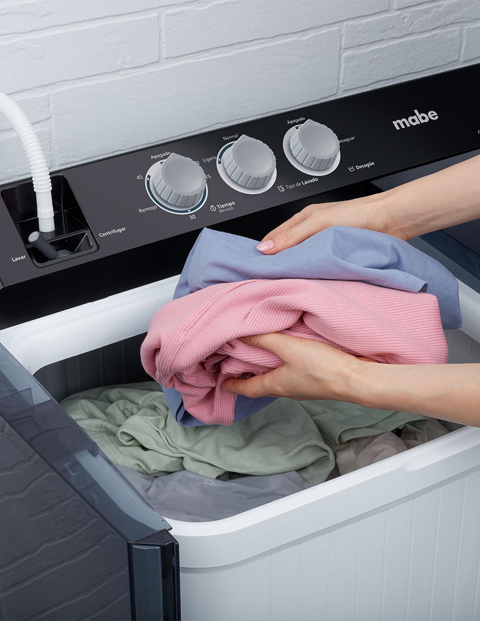 Lavadora doble tina semiautomática carga superior LMDX224HBAB0 7