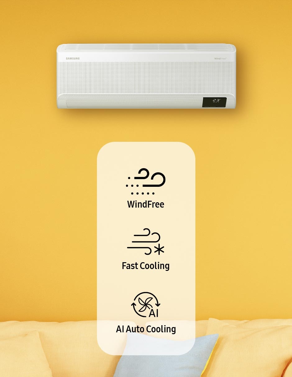 Aire acondicionado mini split inverter frío 12000 BTU AR12BVFAMWK/AX 220 V 5