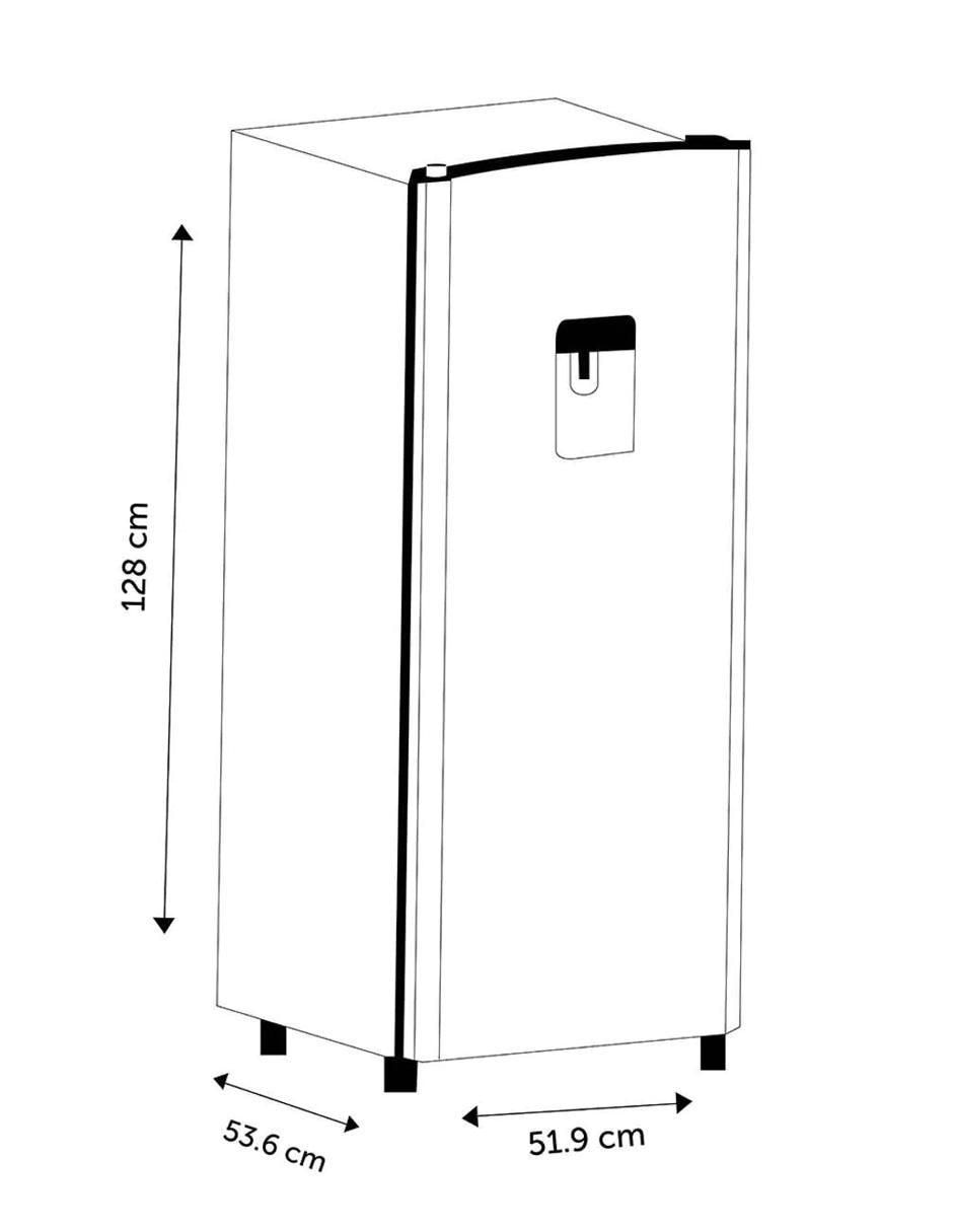 Refrigerador top mount 7 pies cúbicos RR63D6WWX 5
