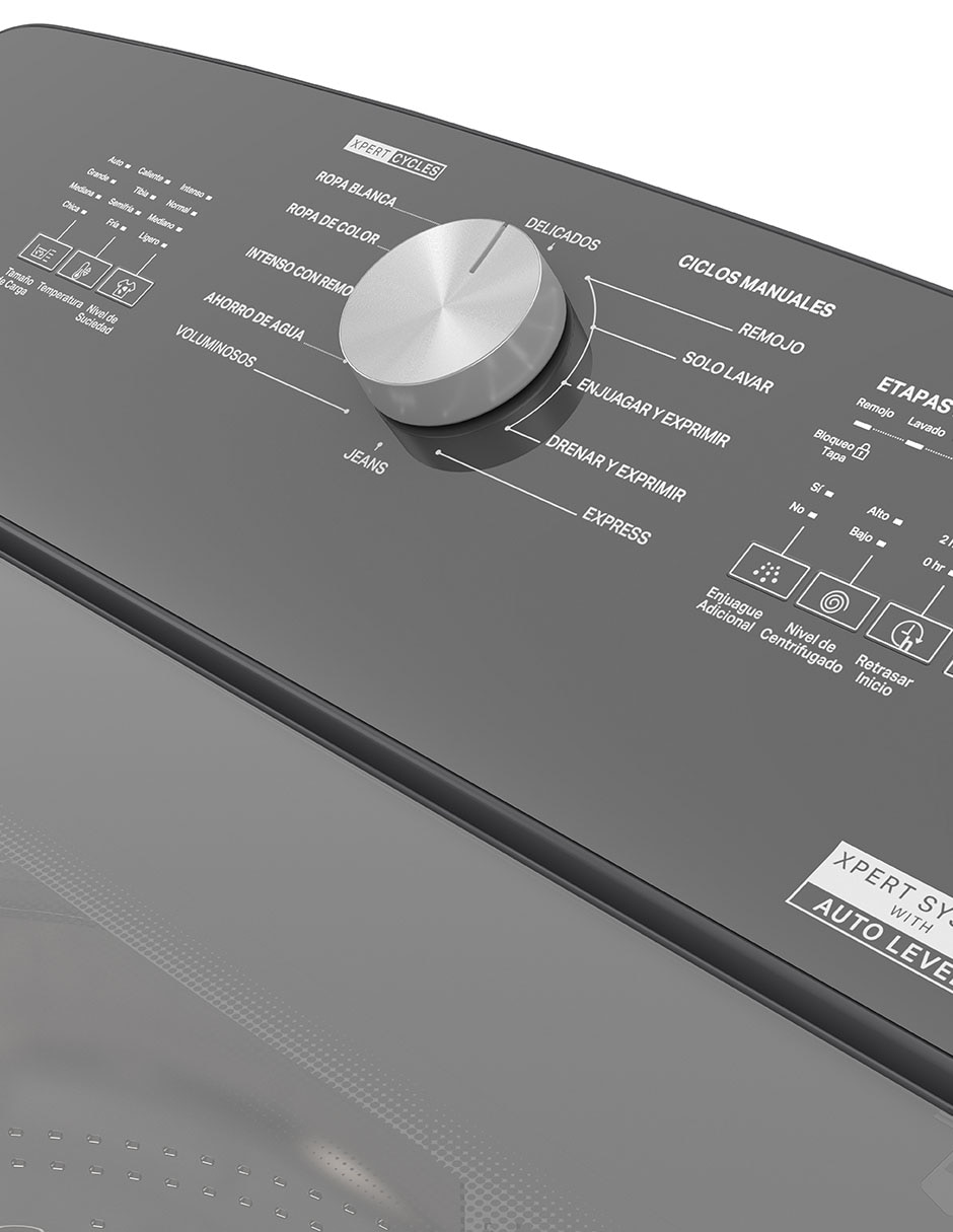 Lavadora 22 kg automática carga superior 8MWTW2241WJB 3