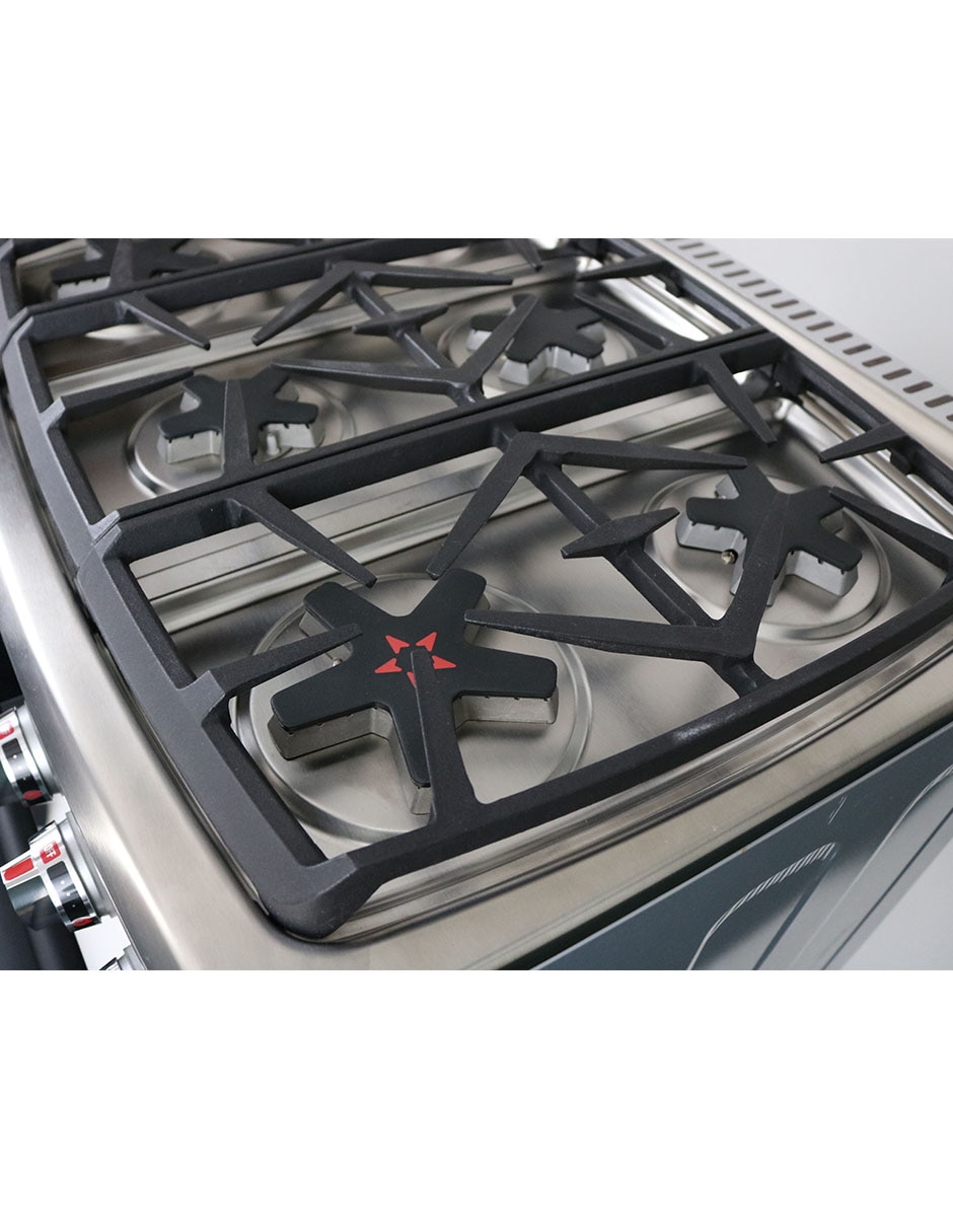 Estufa de piso Diseño especial 64 cm EK-6342 PS-IIDPN PARIS de 6 quemadores 4