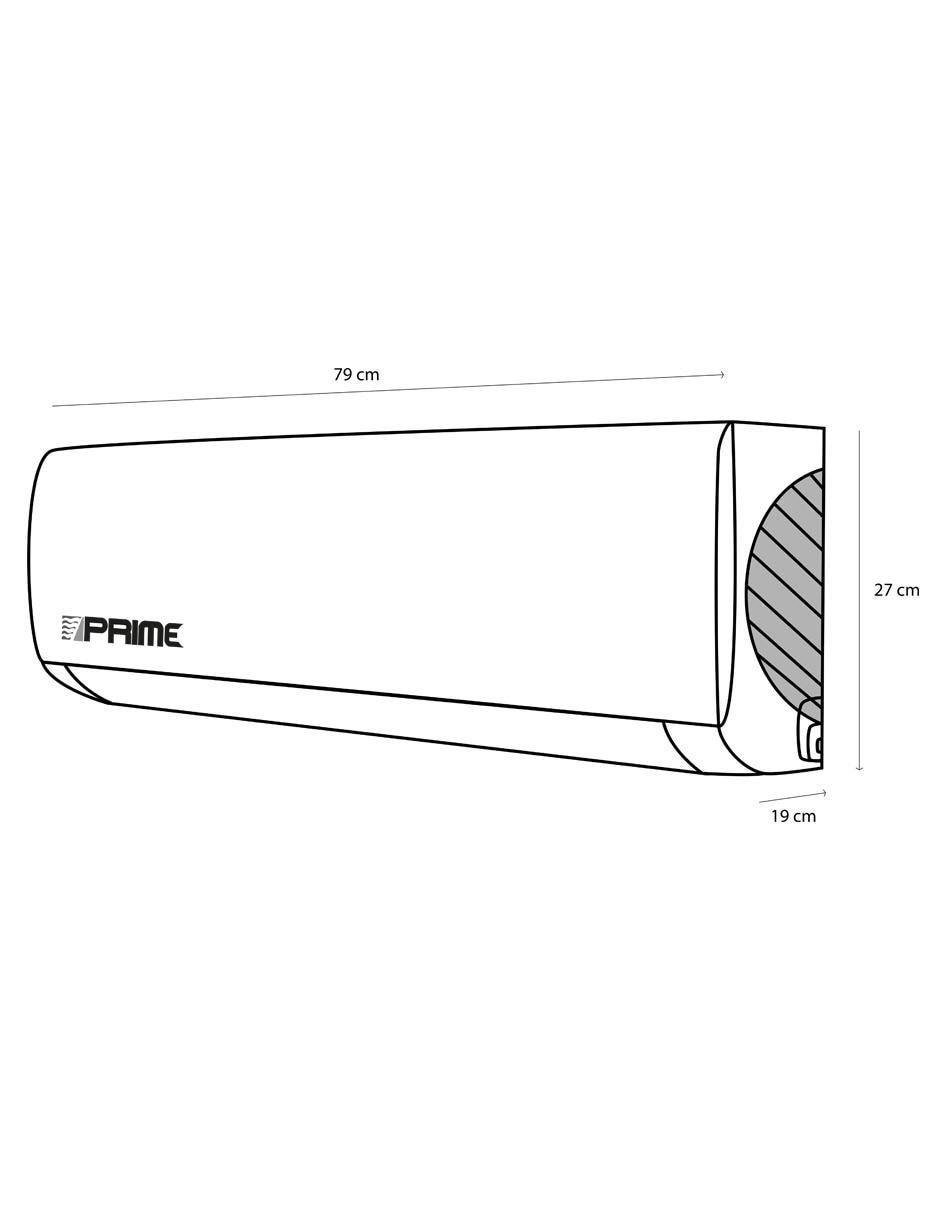Aire Acondicionado Mini Split frío 12000 BTU EMPRC121-K 110 V 2
