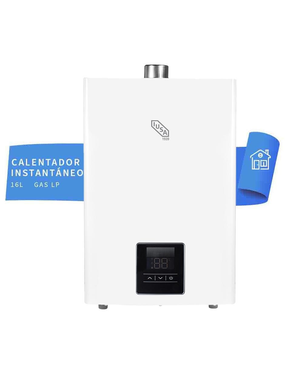 CALENTADOR INSTANTÁNEO IUSA ENERHIT 2 SERVICIOS 12 LITROS GAS LP