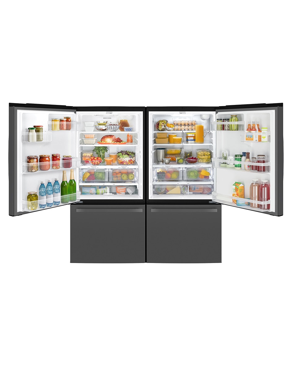 Refrigerador bottom mount 38 pies no frost y fábrica de hielo GEMPDF19EBTCDS 5