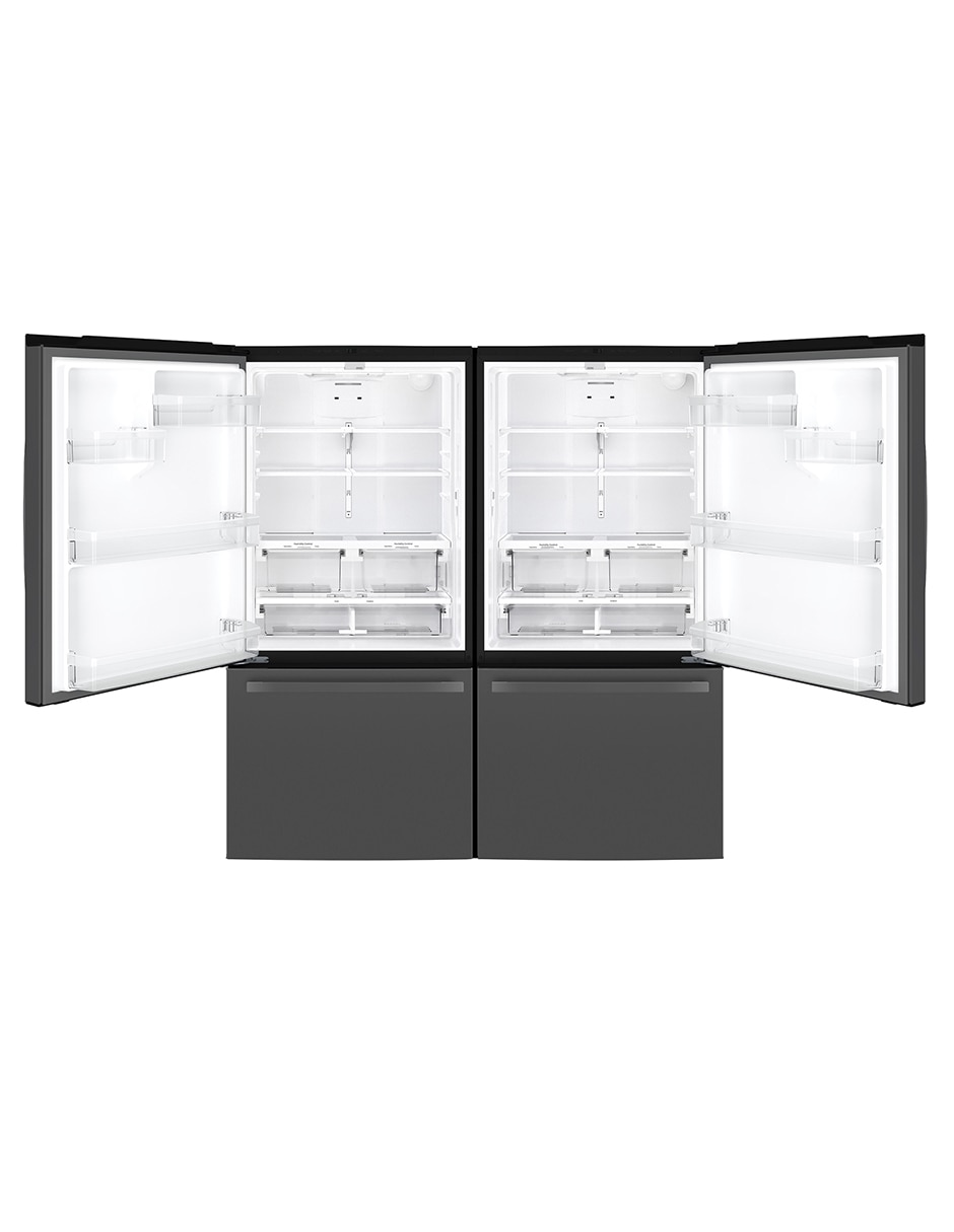 Refrigerador bottom mount 38 pies no frost y fábrica de hielo GEMPDF19EBTCDS 6