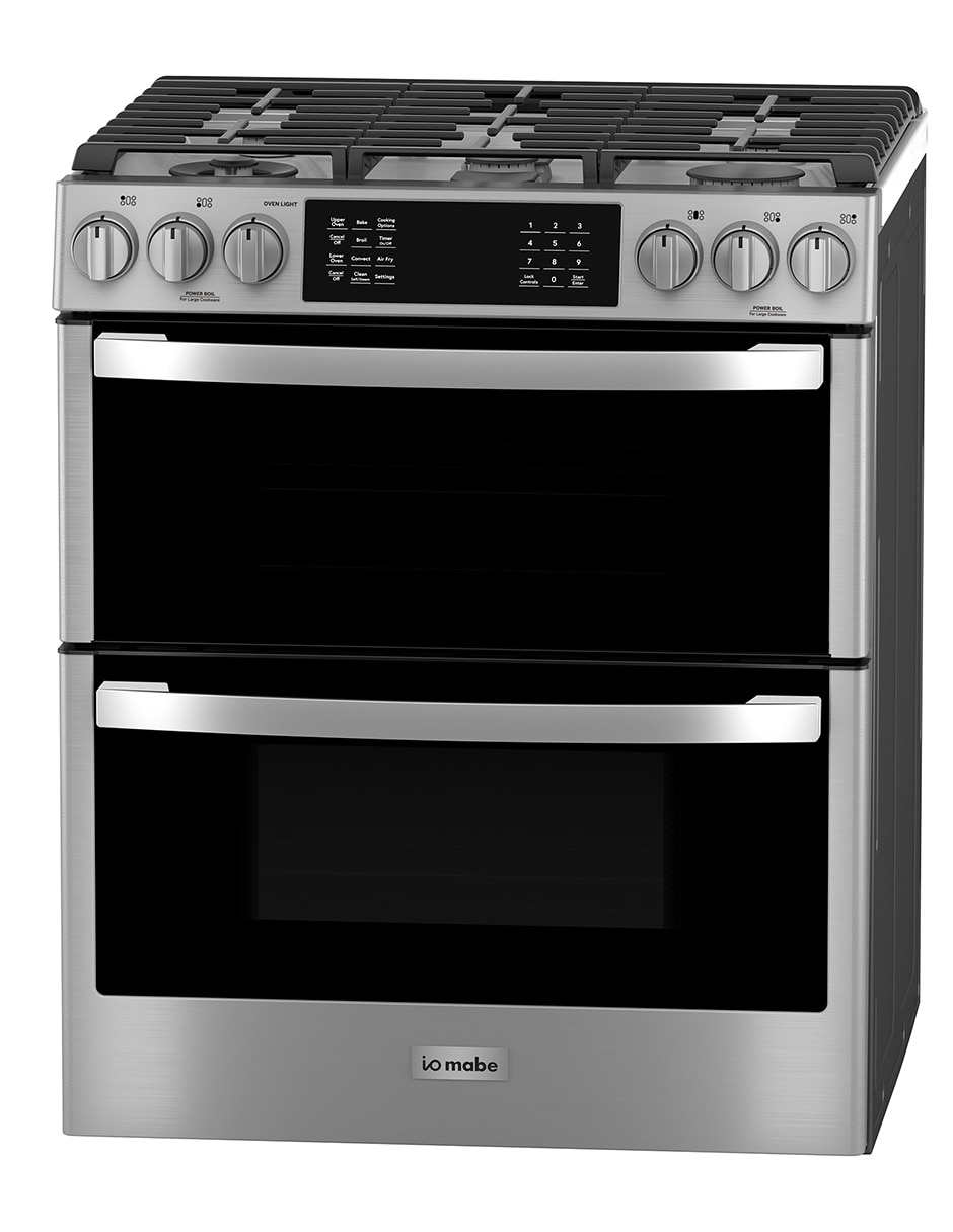 Estufa de piso a gas natural 76 cm IO950FS0 de 5 quemadores 7