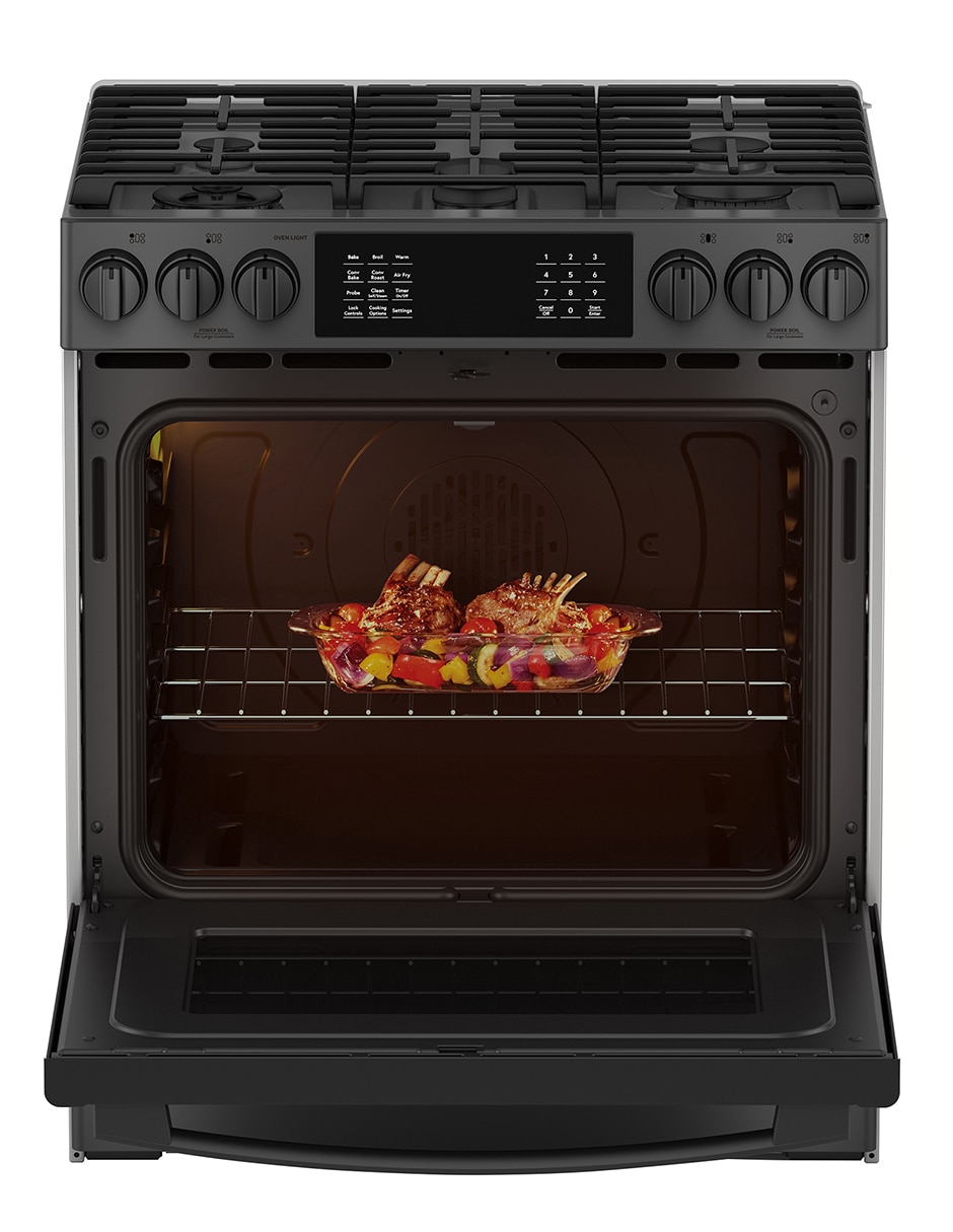 Estufa de piso a Gas LP 76 cm IO940TS0 de 5 quemadores 2