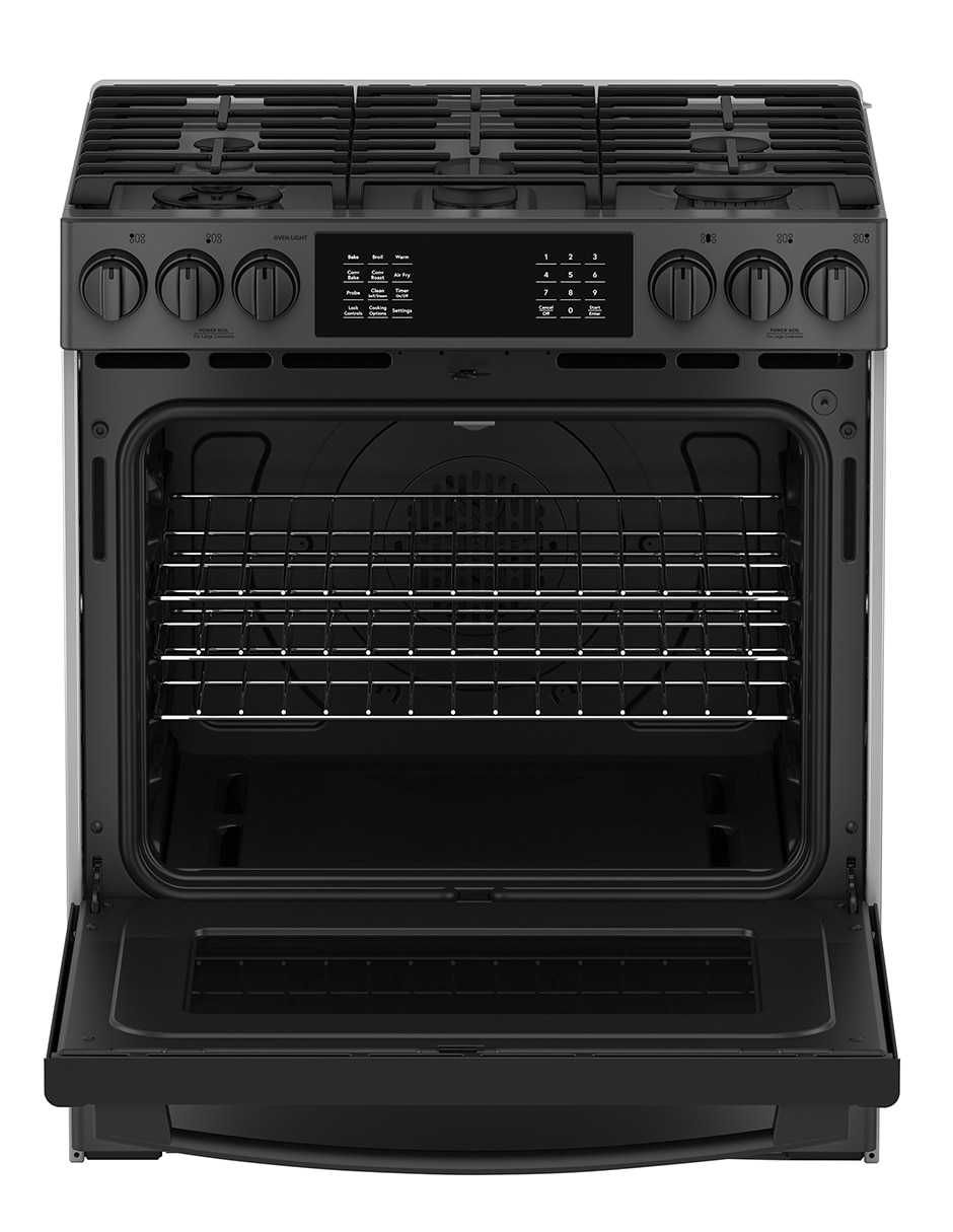 Estufa de piso a Gas LP 76 cm IO940TS0 de 5 quemadores 3