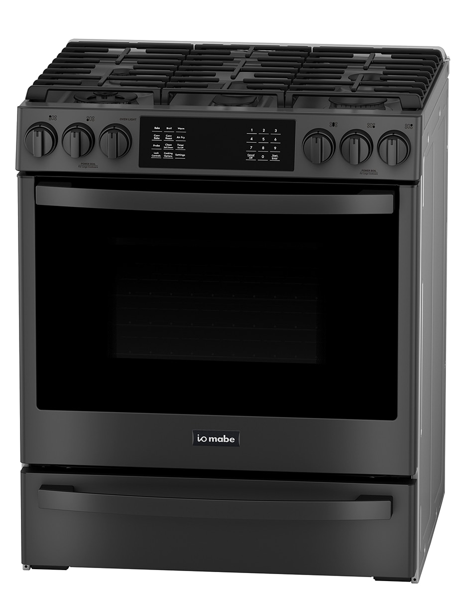 Estufa de piso a Gas LP 76 cm IO940TS0 de 5 quemadores 6