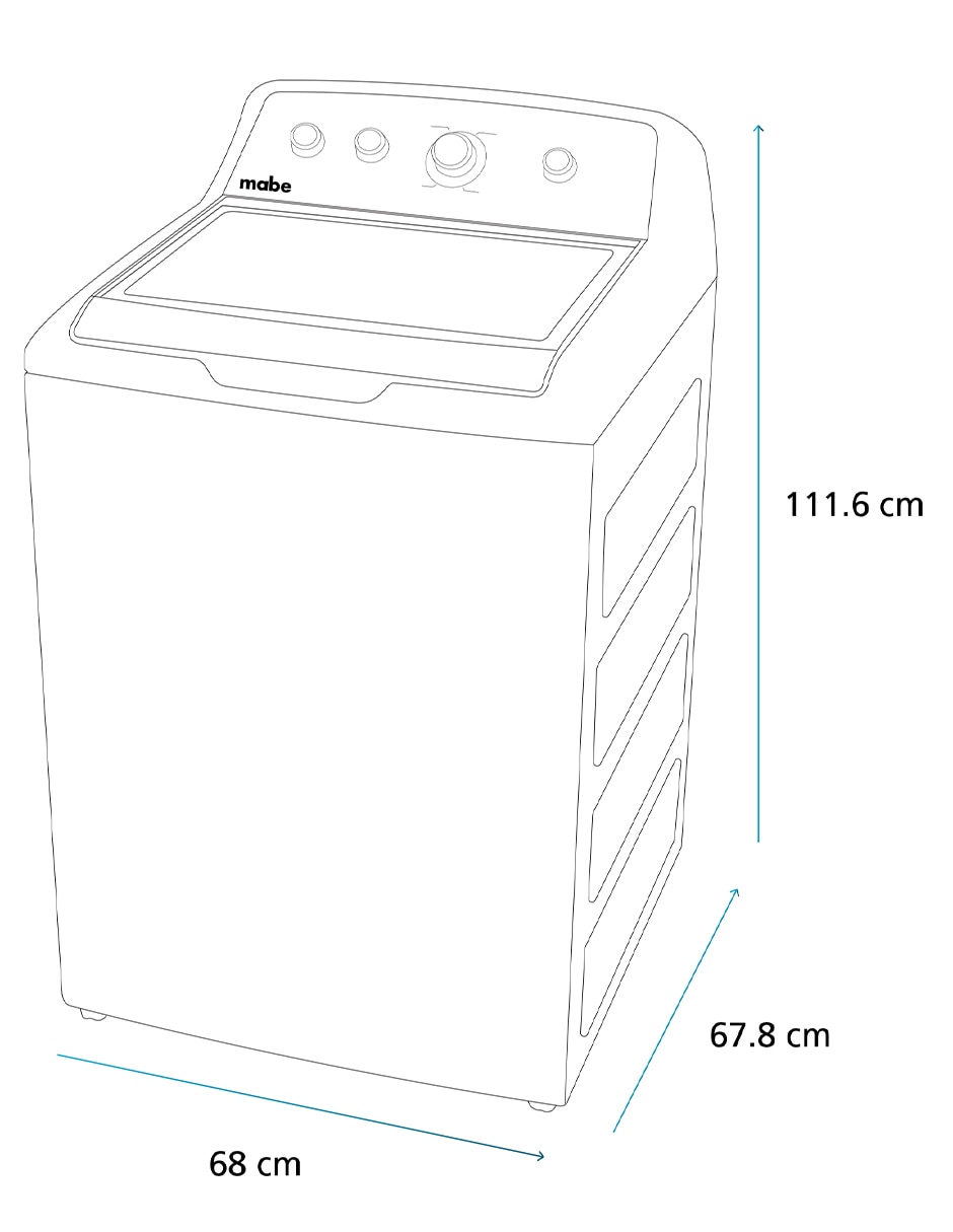 Lavadora 20 kg automática carga superior LMA70215WBAB0 13
