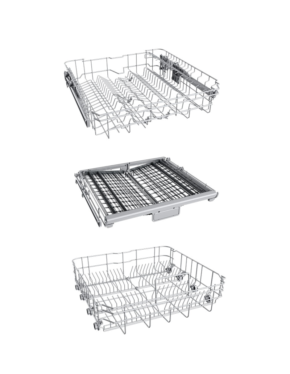 Lavavajillas de piso 14 servicios DFS76850SS+SAL+FINISH 8