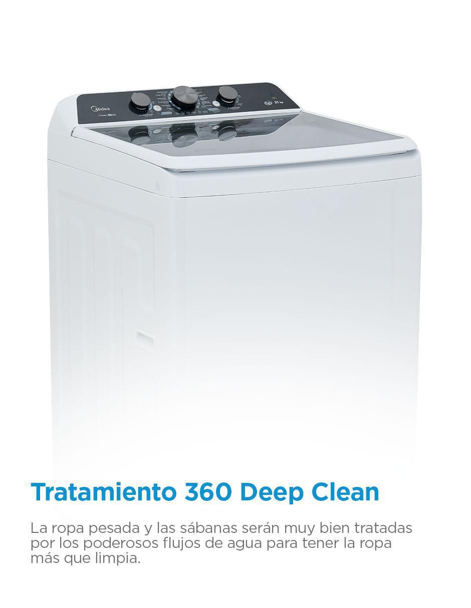 Lavadora 21 kg automática carga superior ma500w21/w 12