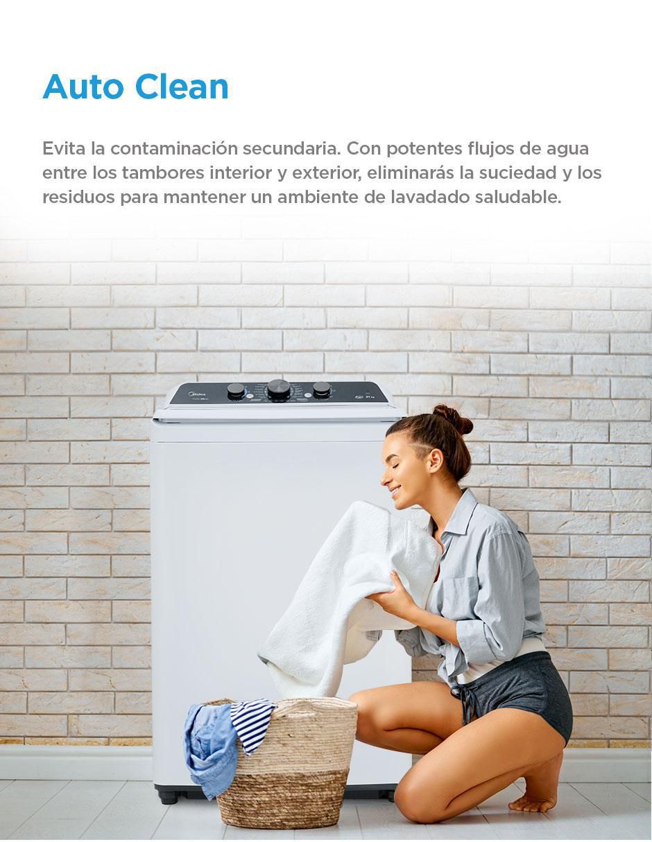 Lavadora 21 kg automática carga superior ma500w21/w 8
