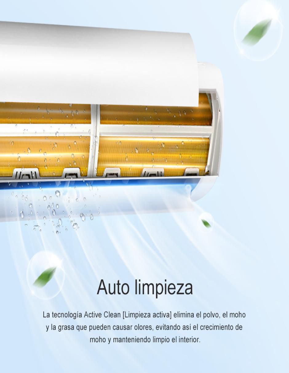 Aire acondicionado mini split frío 12000 BTU MAS12C1FVR 110 V 5