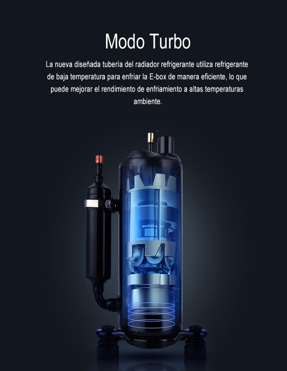 Aire acondicionado mini split frío 12000 BTU MAS12C1FVR 110 V 6