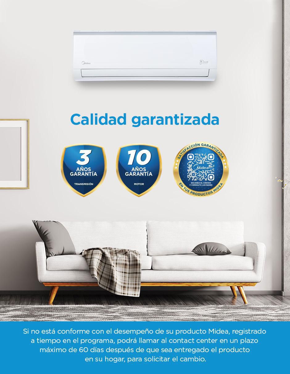 Aire acondicionado mini split frío 12000 BTU MAS12C1FVR 110 V 7