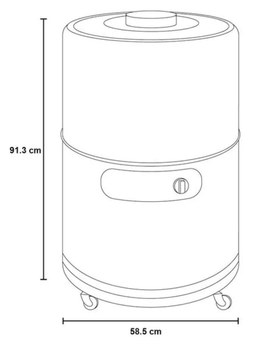 Lavadora 15 kg manual carga superior alf1551er 4