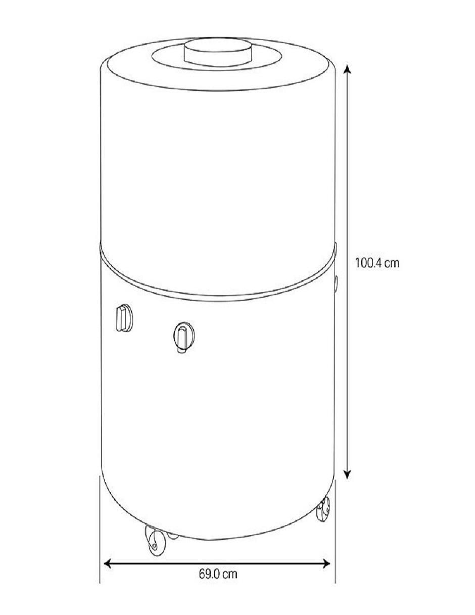 Lavadora 22 kg manual carga superior alf2253ec 6