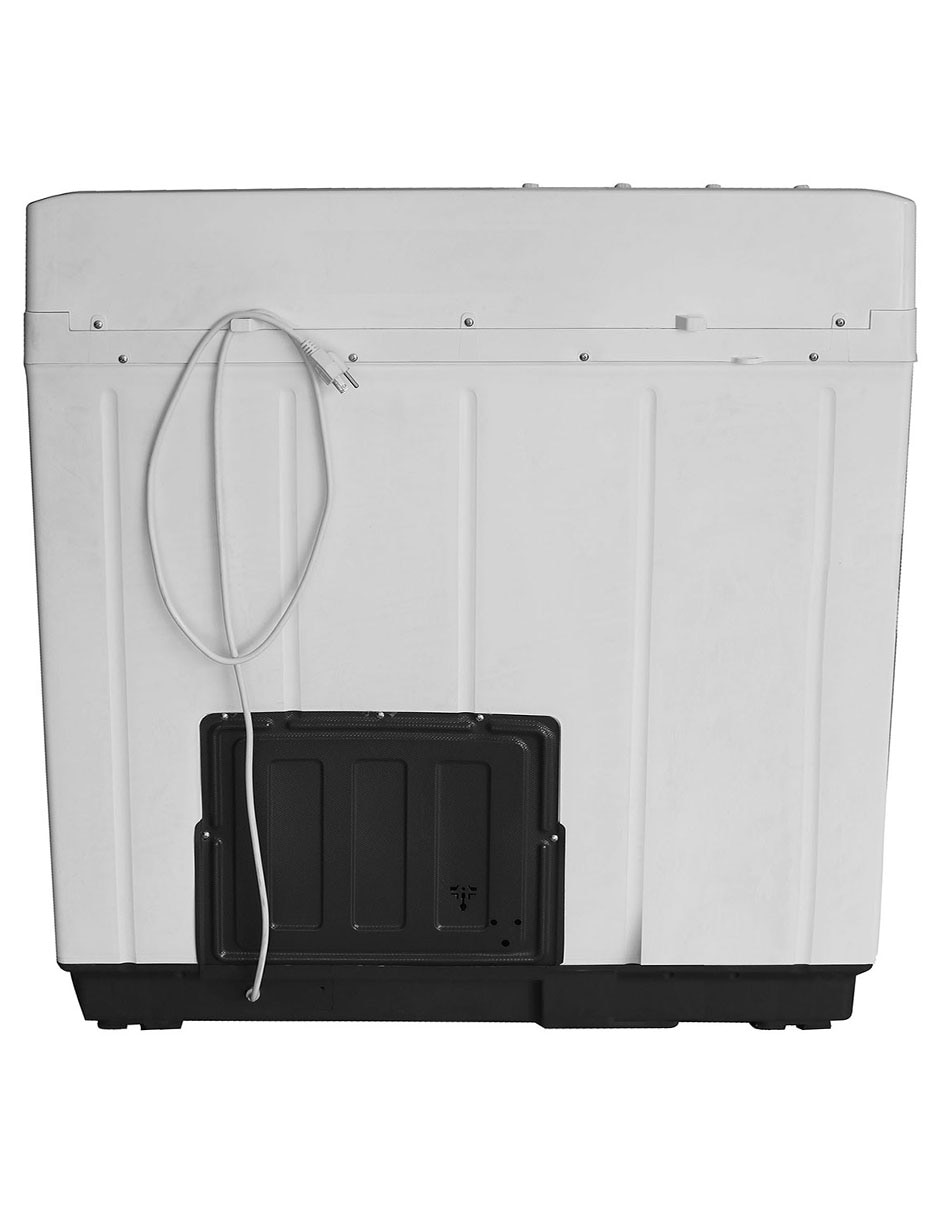 Lavadora doble tina 19 kg semiautomática carga superior LDM-19B 4