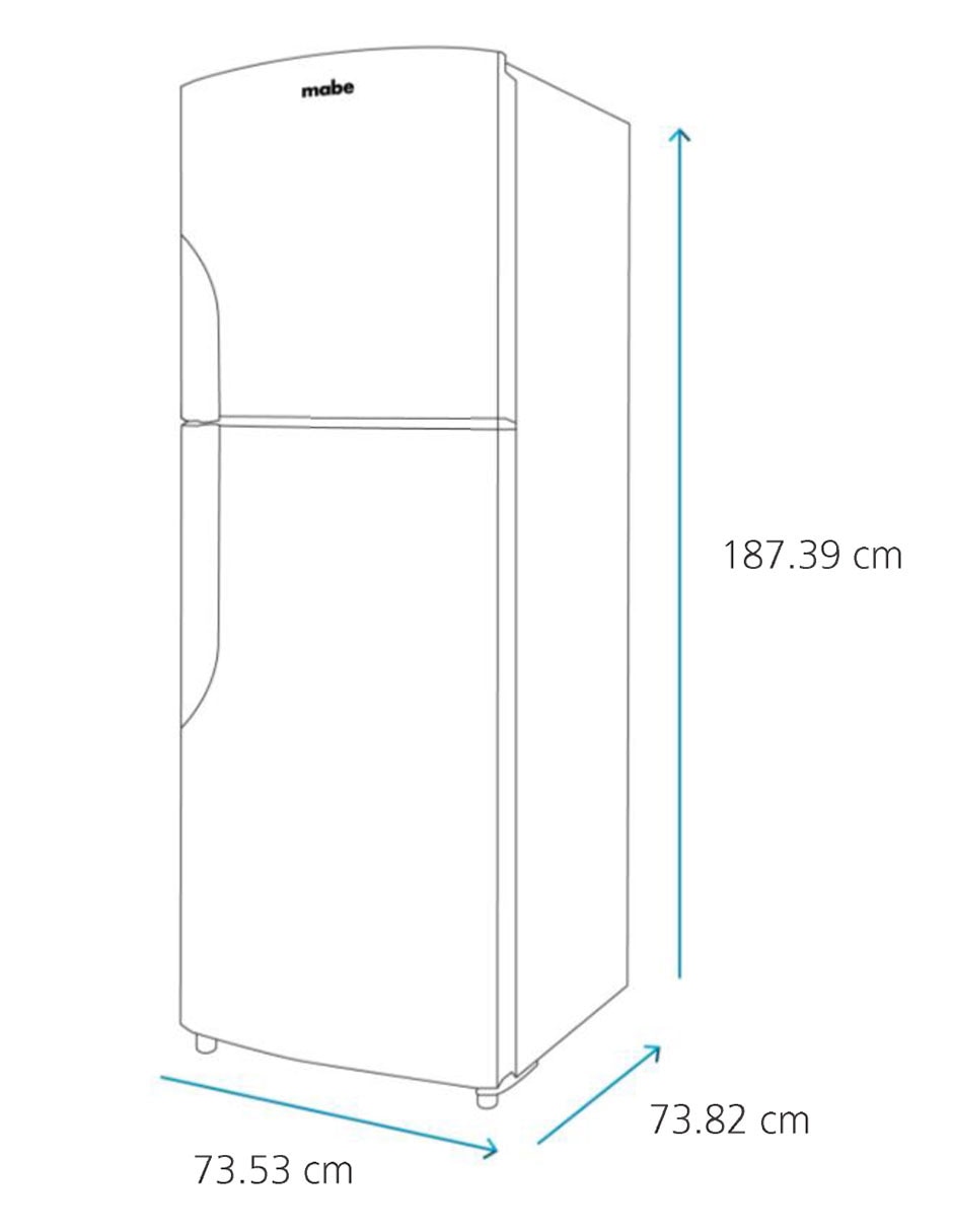 Refrigerador top mount 19 pies cúbicos no frost RMS510IVMRM0 8