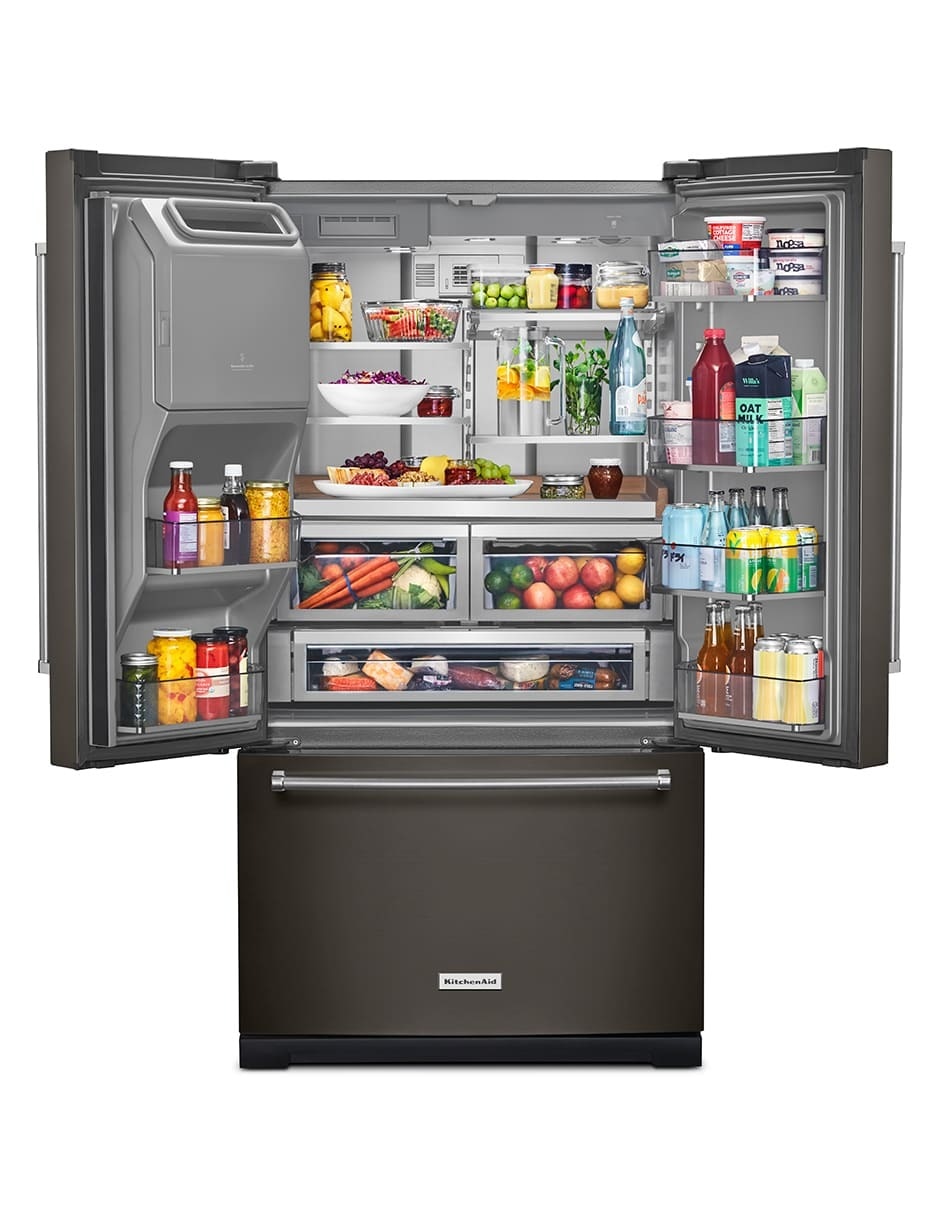 Refrigerador french door 25 pies cúbicos y fábrica de hielo Krff577kbs 2