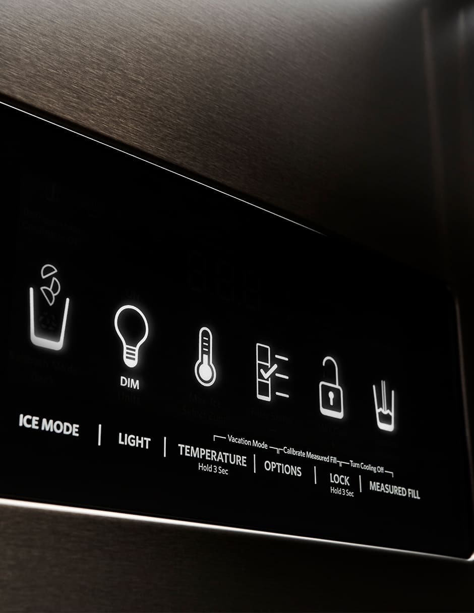 Refrigerador french door 25 pies cúbicos y fábrica de hielo Krff577kbs 4